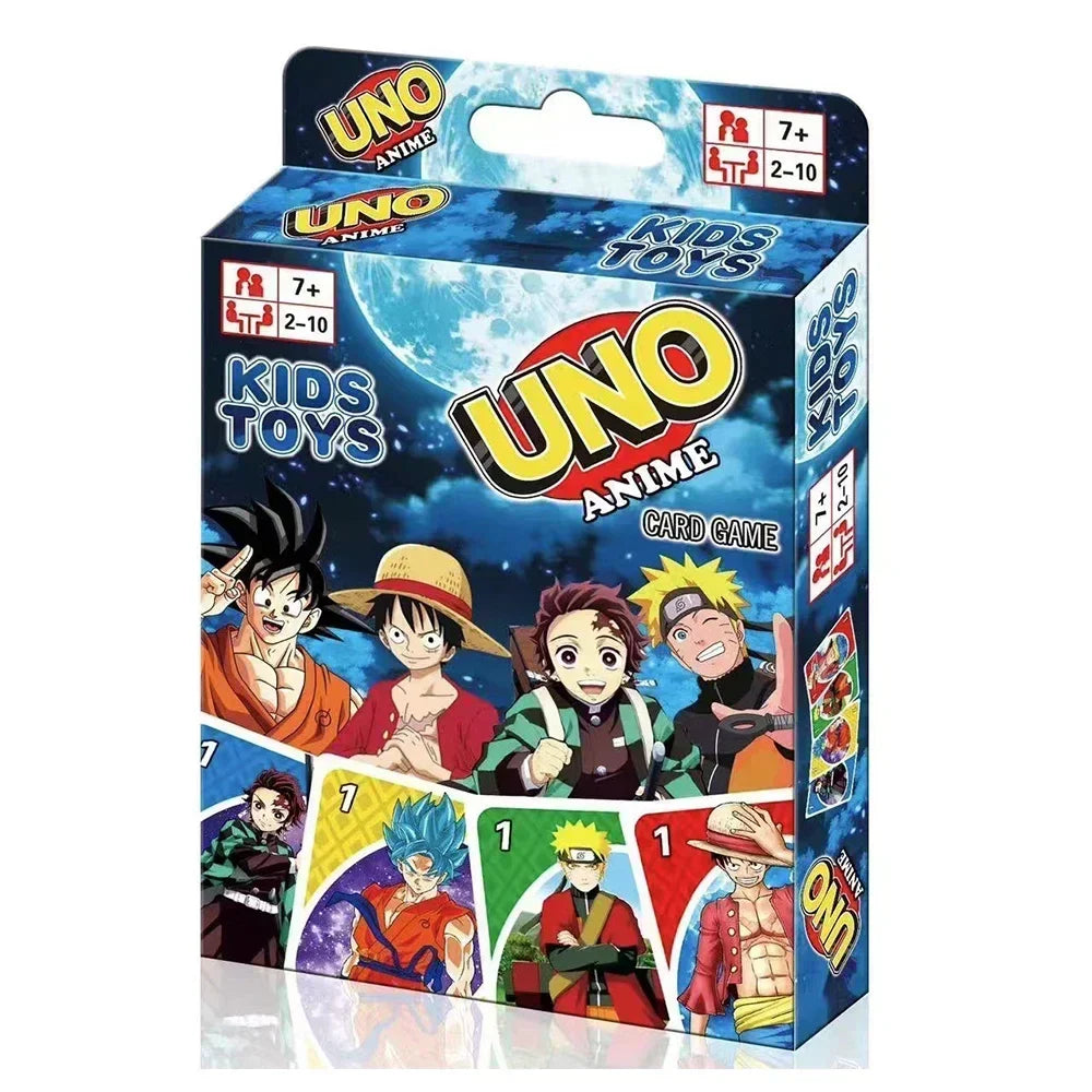 Flip-Style Anime Cartoon Card Game — Family Party Game & Holiday Gift for Teens & Adults