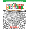 mandala coloring pencil book for adults and teens best for stress relieving, meditation, relaxation, and inspiration.: flower creative pattern gift - Paperback